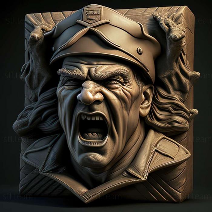 3D model March of War Face Off game (STL)